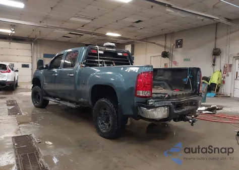 2011 GMC Sierra 2500Hd Sle from USA, damaged, VIN 1GT120CG0BF136863